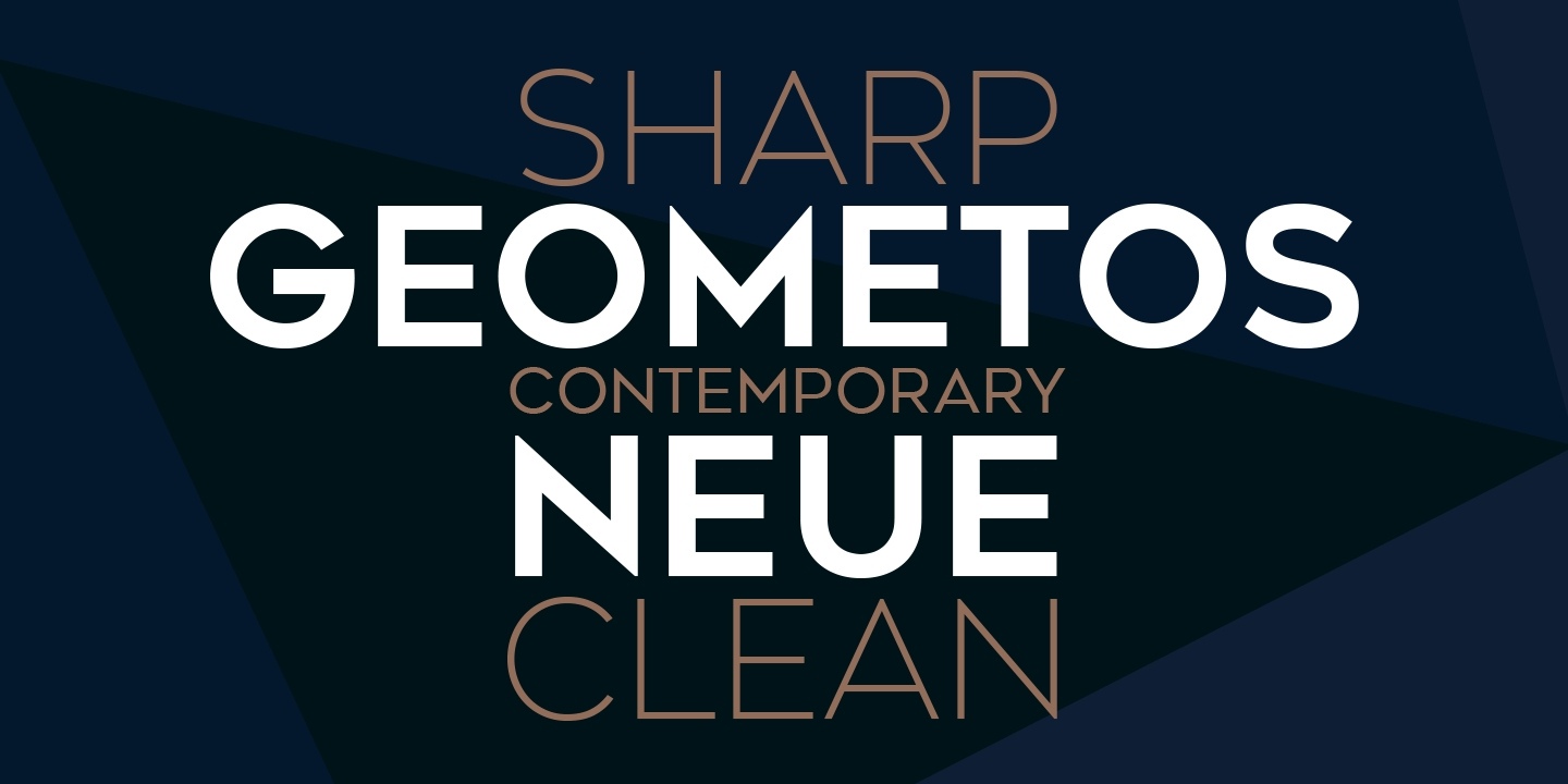 Geometos Neue Font Free Download