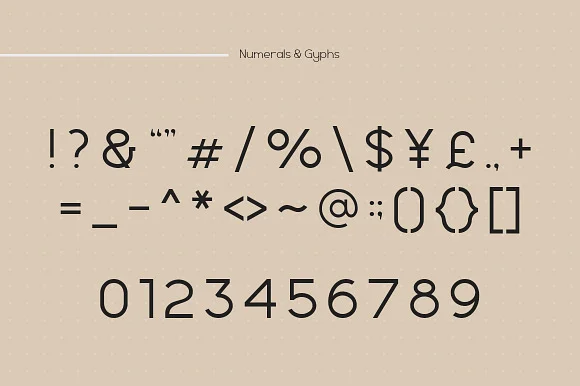 Geometrica Sans - Type Family