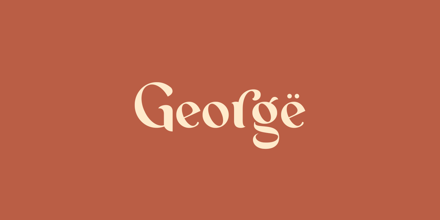 George Font Free Download