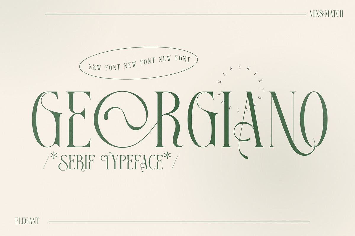 Georgiano Modern Serif Font Free Download Free Download