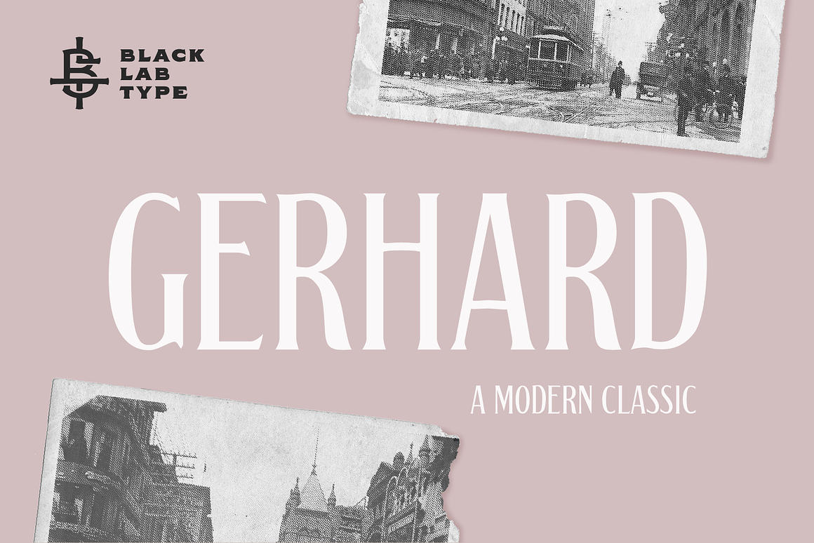 Gerhard- A Modern Classic Font Free Download