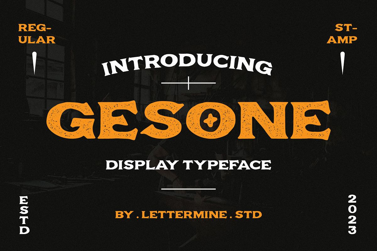 Gesone - Vintage Display Free Download Free Download