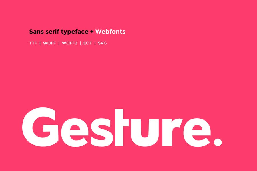 Gesture Font Free Download