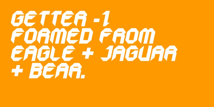 GetaRobo Font Free Download