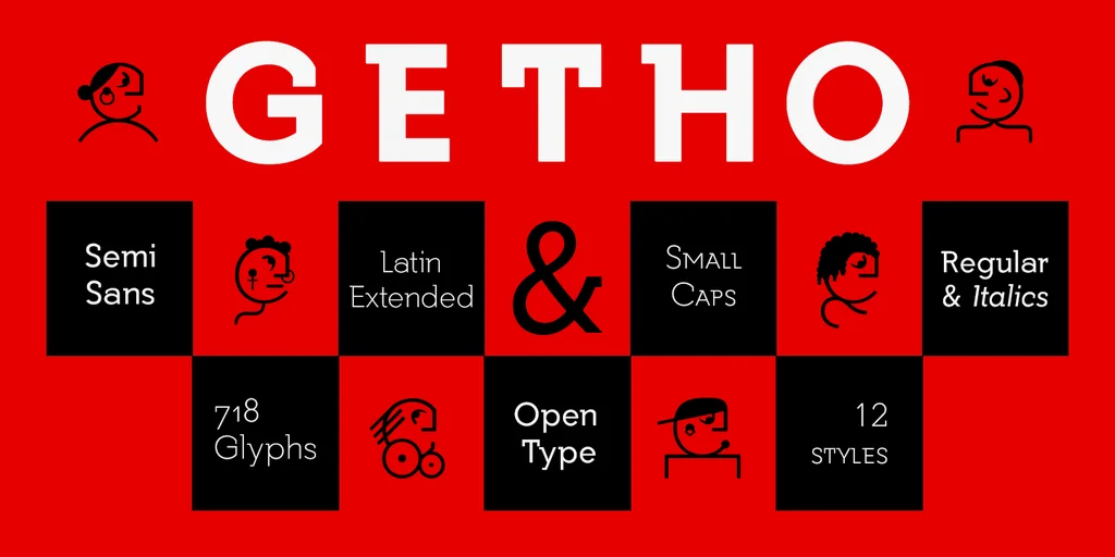 Getho Font Family Free Download
