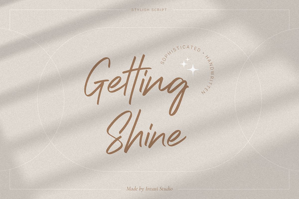 Getting Shine - Stylish Script Free Download Free Download