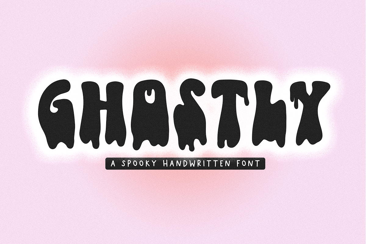 Ghostly | Dripping Halloween Font Free Download Free Download