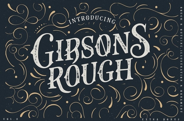 Gibsons Co Vol.2 Font Free Download