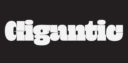 Gigantic Font Free Download