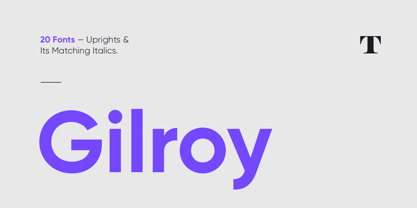 Gilroy Font Free Download Free Download