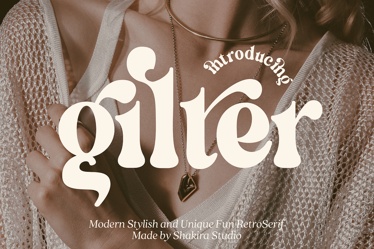 Gilter - Retro Serif Font Free Download Free Download