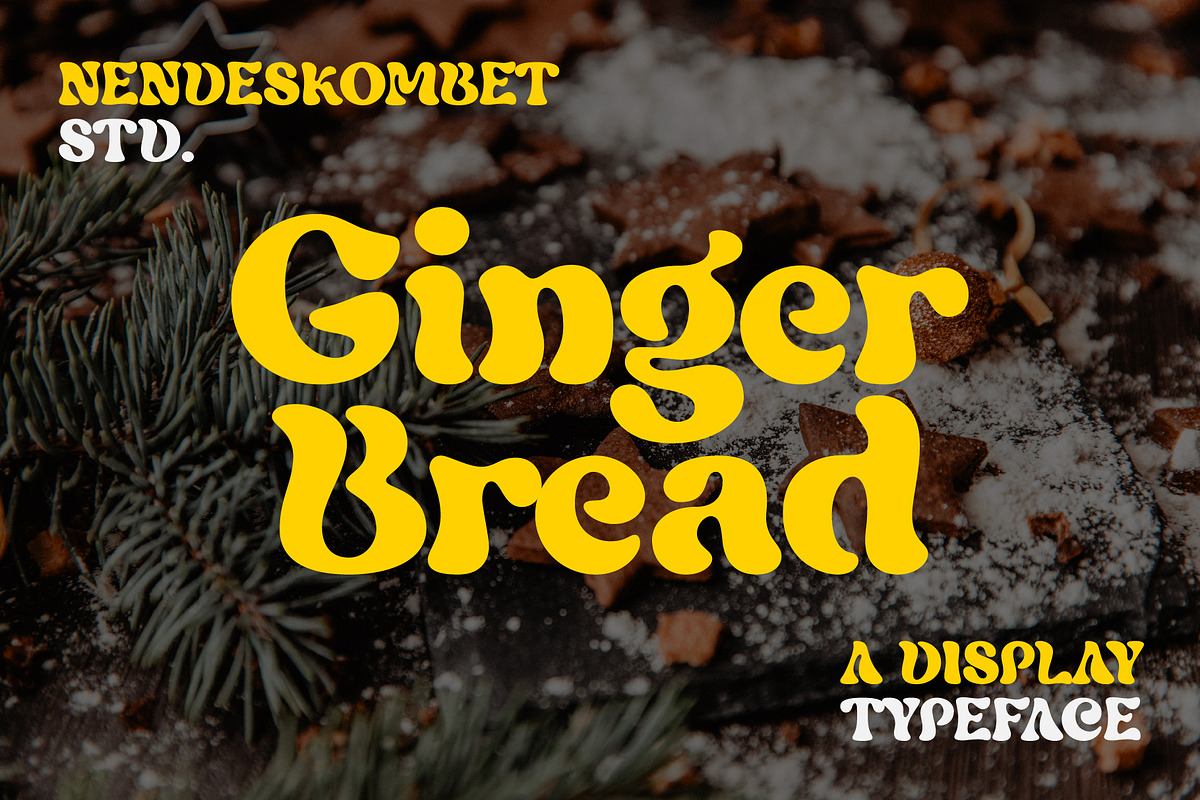 GingerBread - A Display Typeface Free Download Free Download