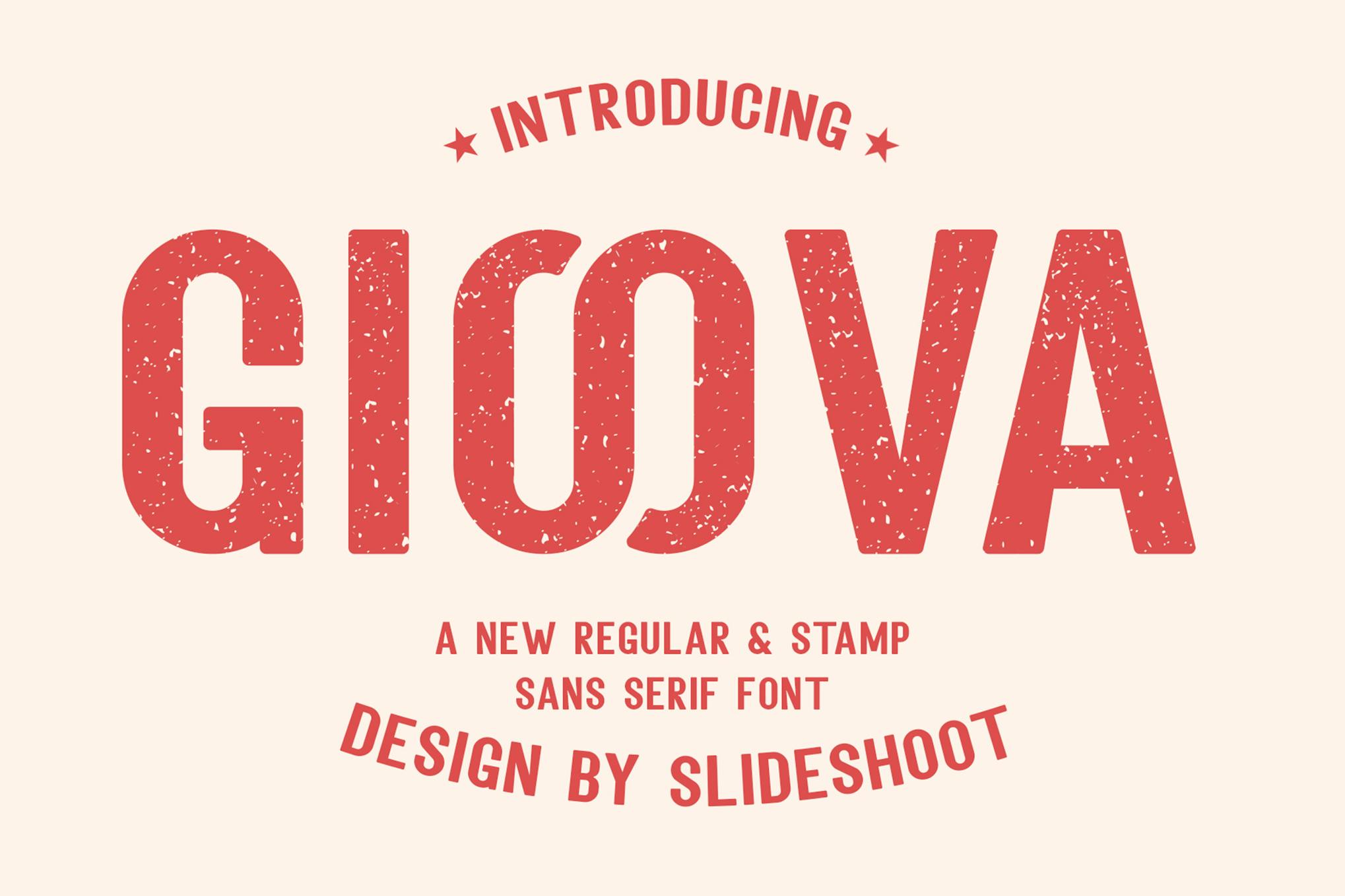 Gioova Sans Serif Font Free Download