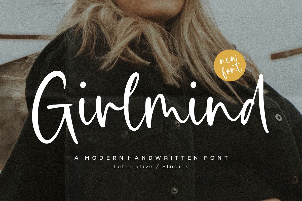 Girlmind - Modern Handwritten Font Free Download Free Download