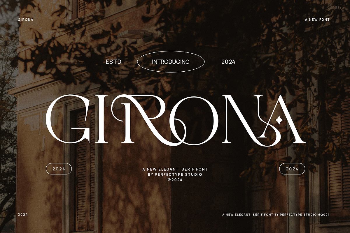 Girona Elegant Serif Font Typefac Free Download Free Download