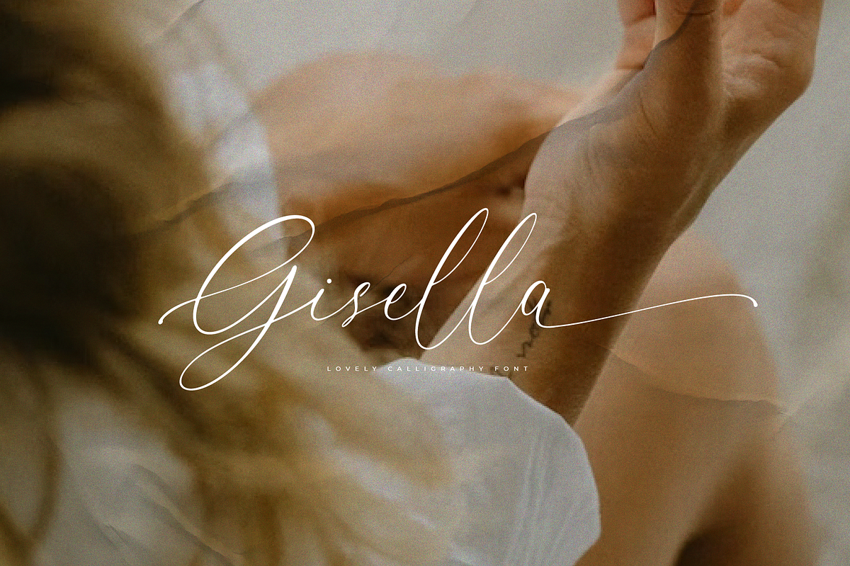 Gisella - Lovely Calligraphy Font Free Download Free Download