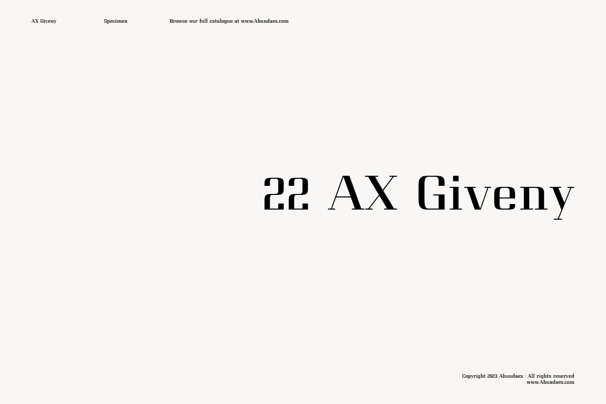 Giveny Stylish Font Free Download Free Download