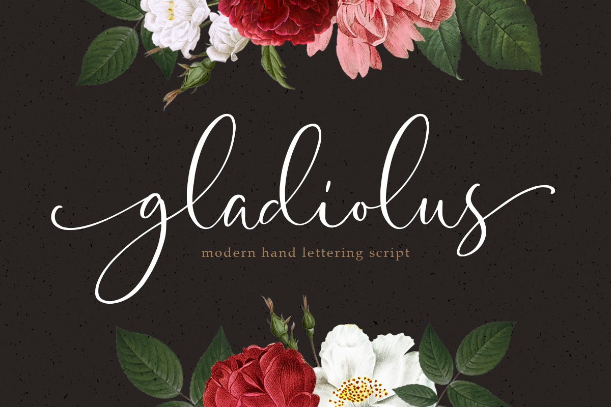 Gladiolus Script Font Free Download