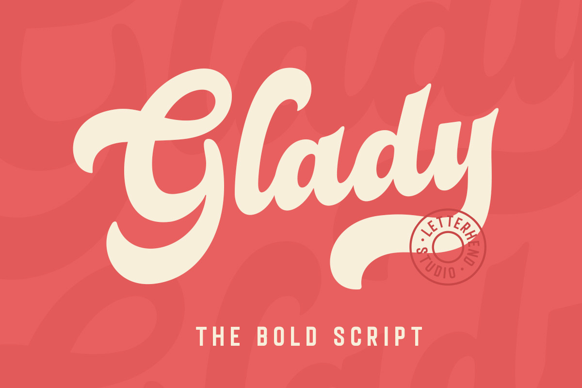 Glady Script Font Free Download