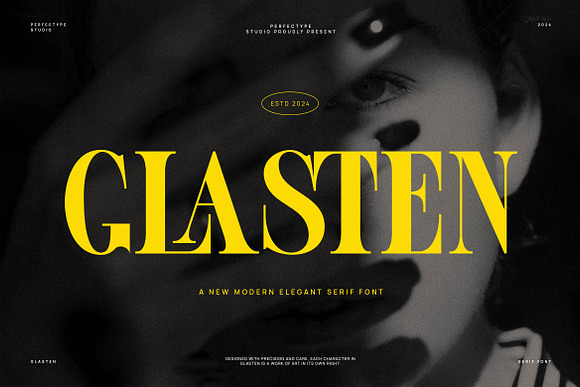 Glasten Elegant Serif Font Free Download