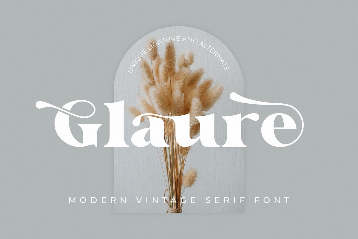 Glaure Vintage Serif Font Free Download Free Download