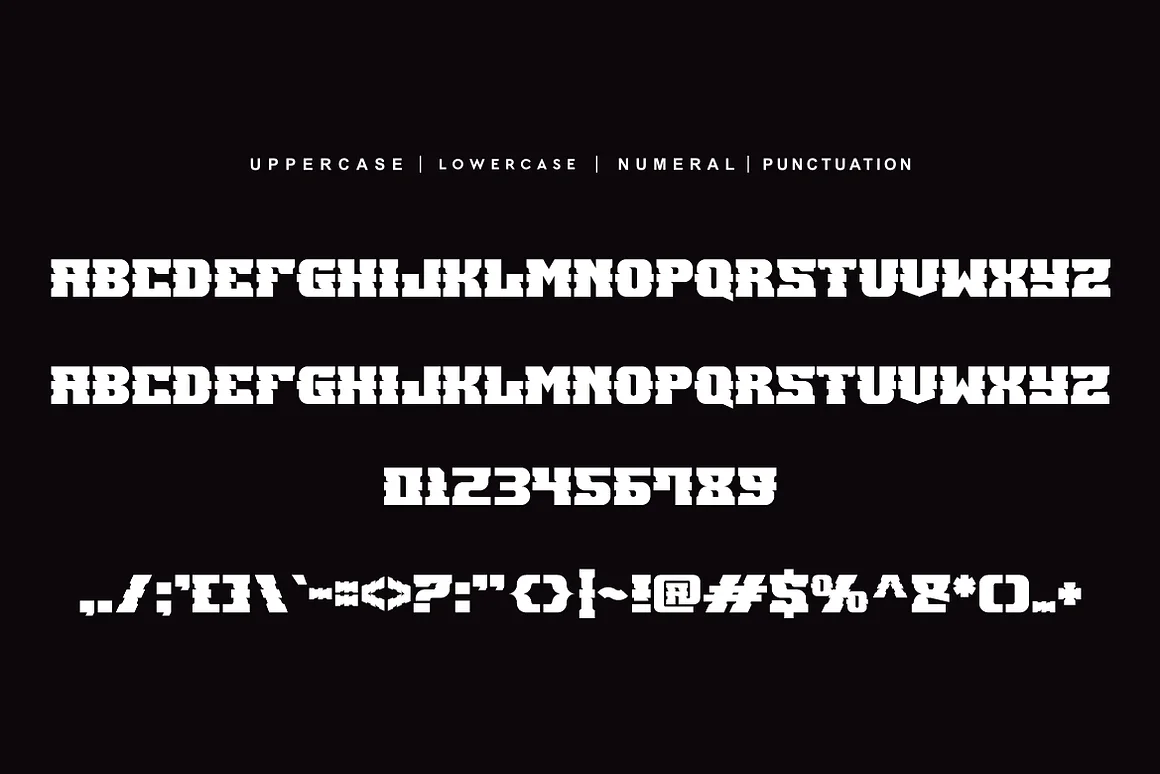 Glaws Moven - Athletics & Basketball Font
