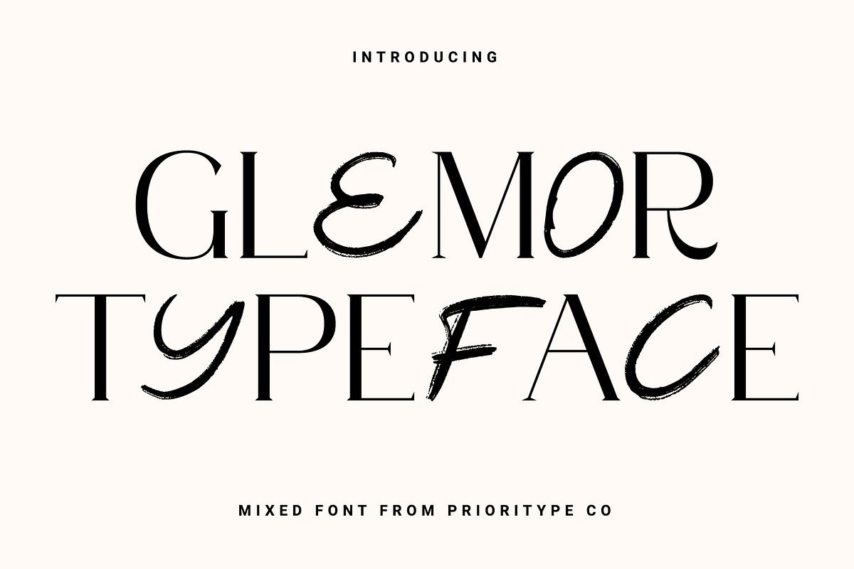 Glemor Typeface Free Download Free Download