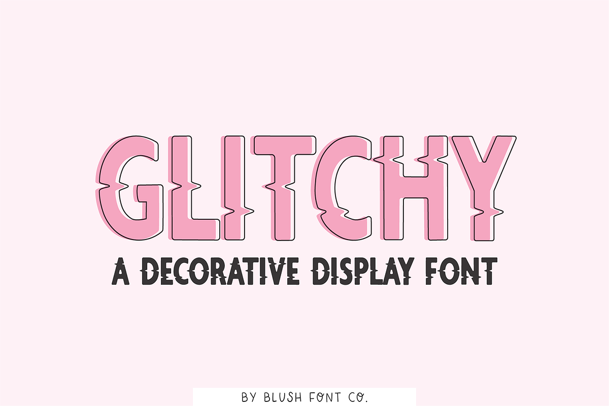 GLITCHY Display Video Game Font Free Download Free Download