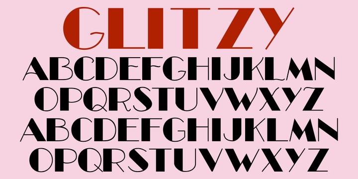 Glitzy Font Free Download