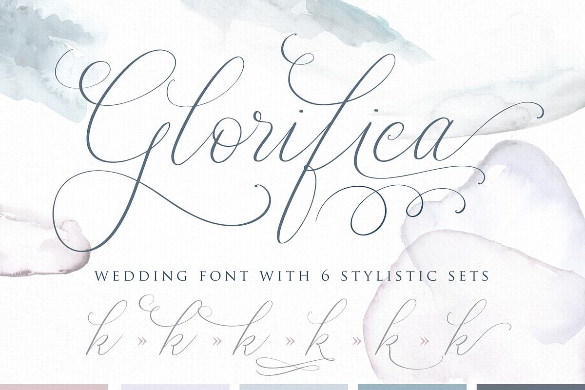 Glorifica Wedding Font Free Download Free Download