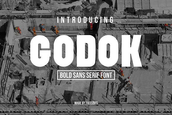 Godok | Bold Sans Serif Font Free Download