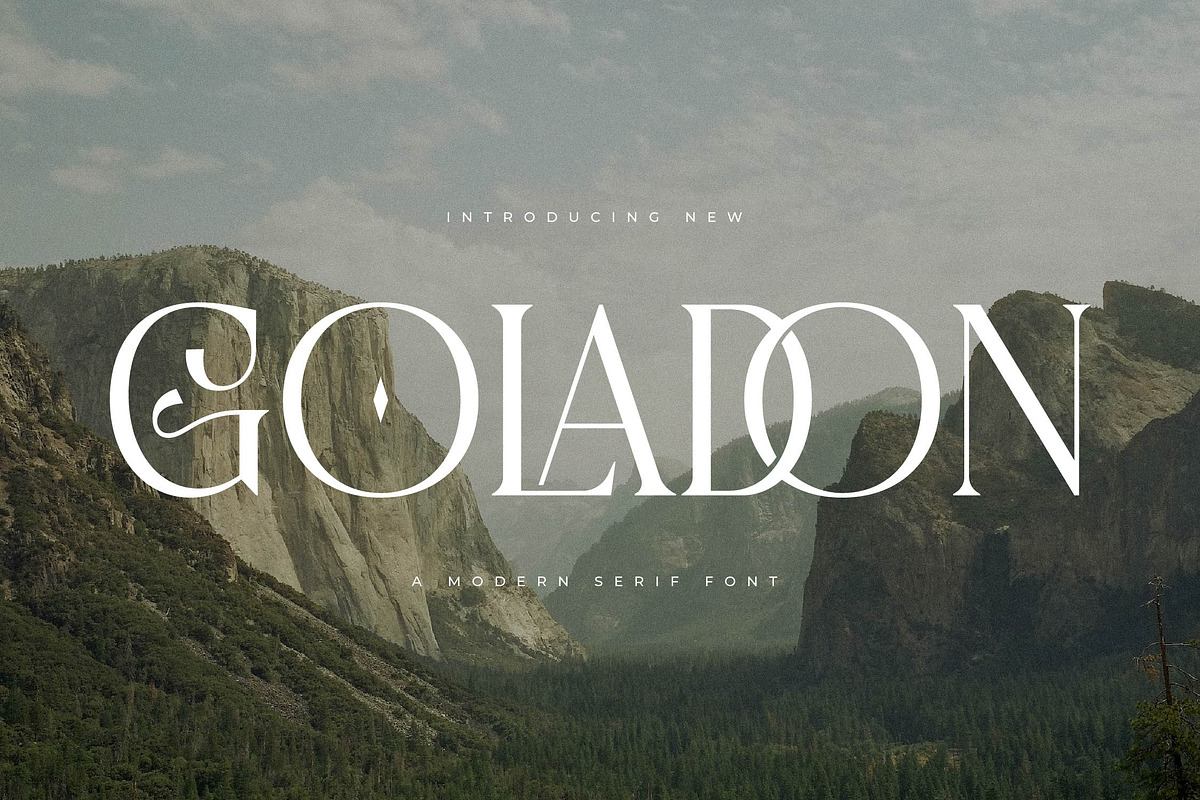 Goladon A Modern Serif Font Free Download Free Download