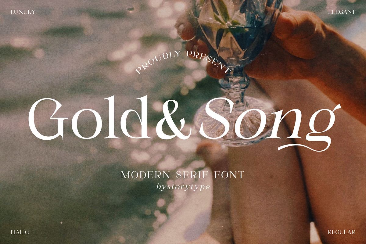 Gold & Song Modern Serif Font Free Download Free Download