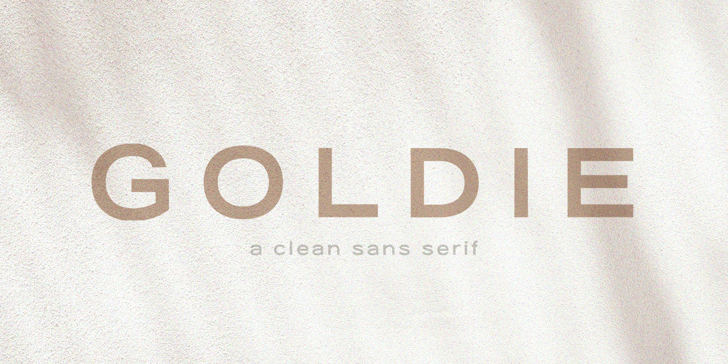 Goldie Sans Free Download Free Download