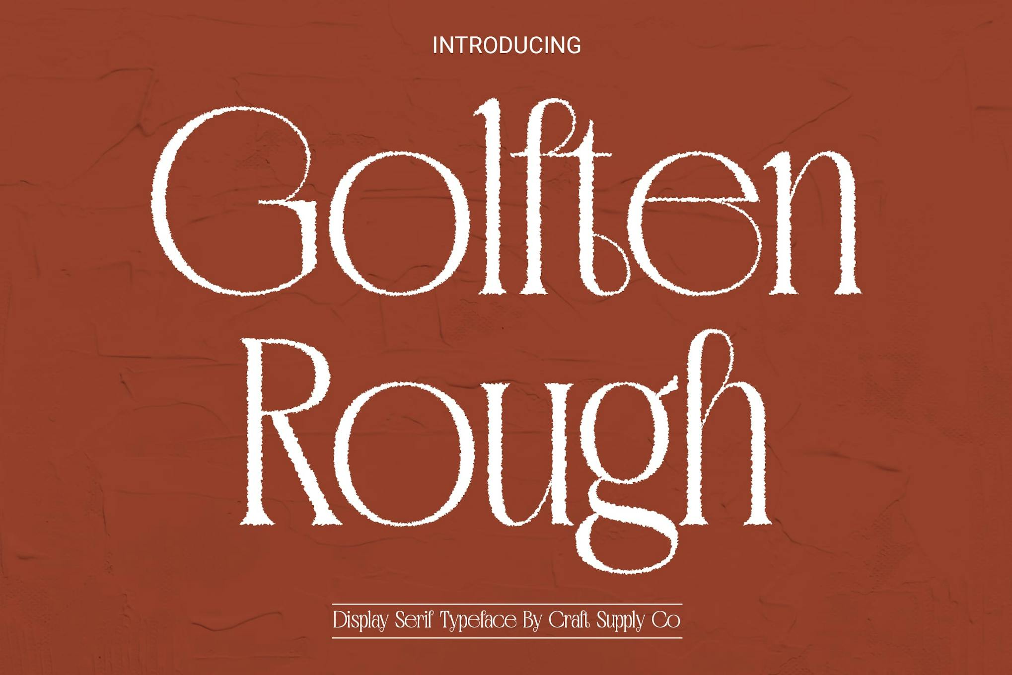 Golften Rough Font Free Download