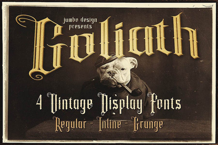 Goliath - Display Font Free Download