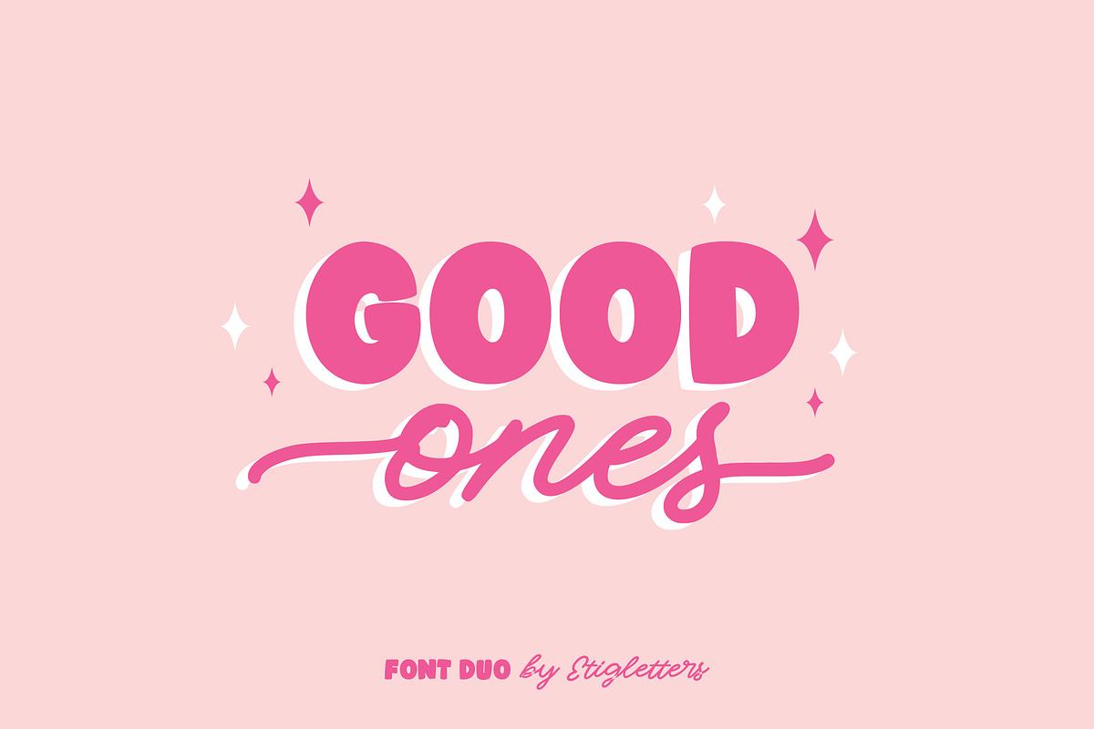 Good Ones Font Duo Free Download Free Download