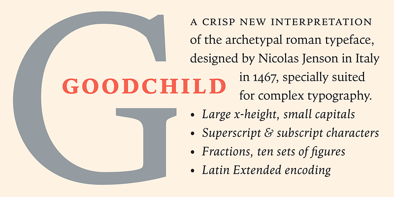 Goodchild Pro Font Free Download Free Download