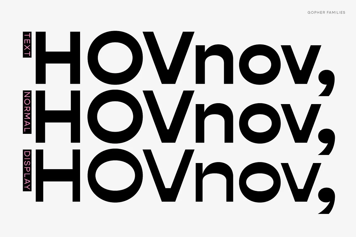 Gopher Complete Font Family