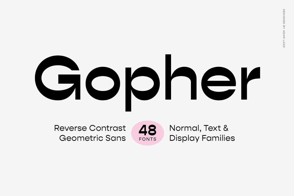 Gopher Complete Font Family Free Download