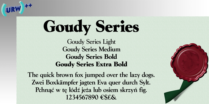 Goudy Series Free Download Free Download