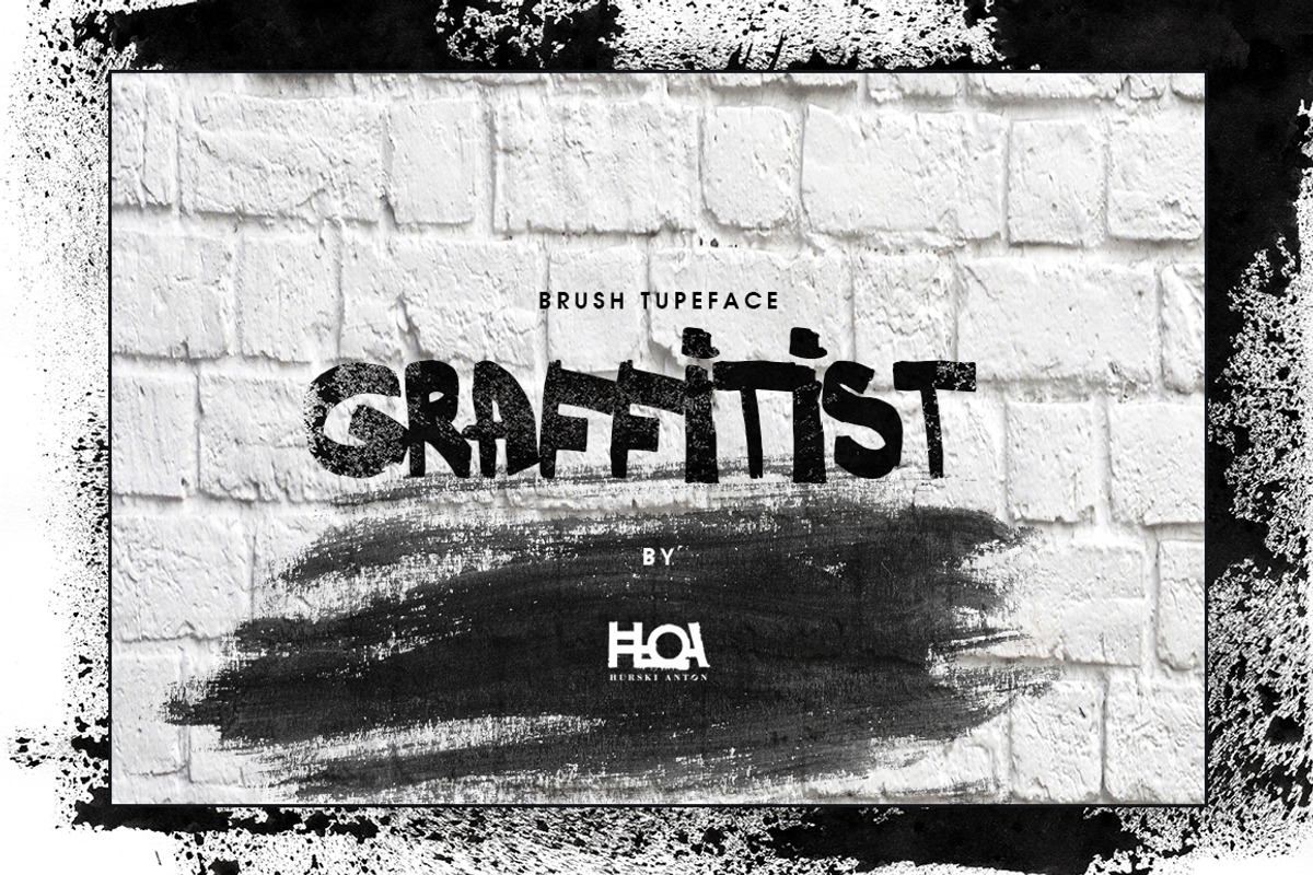 GRAFFITIST- Brush Font Free Download Free Download