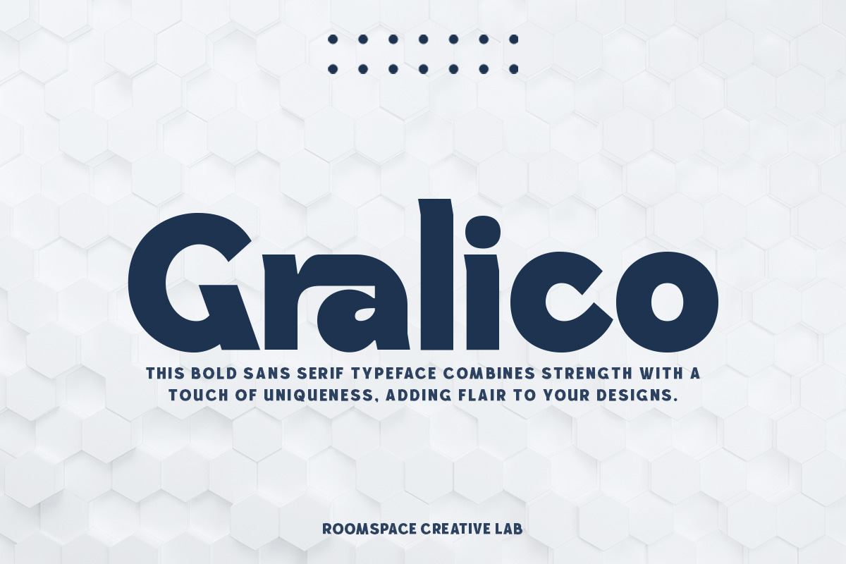 Gralico - Modern Sans Serif Free Download Free Download