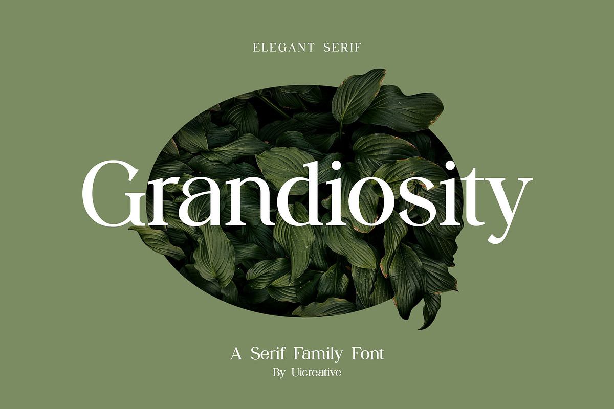 Grandiosity Elegant Serif Font Free Download Free Download