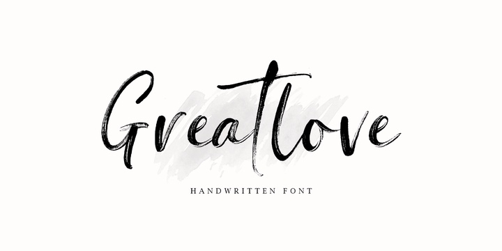 Greatlove Font Free Download