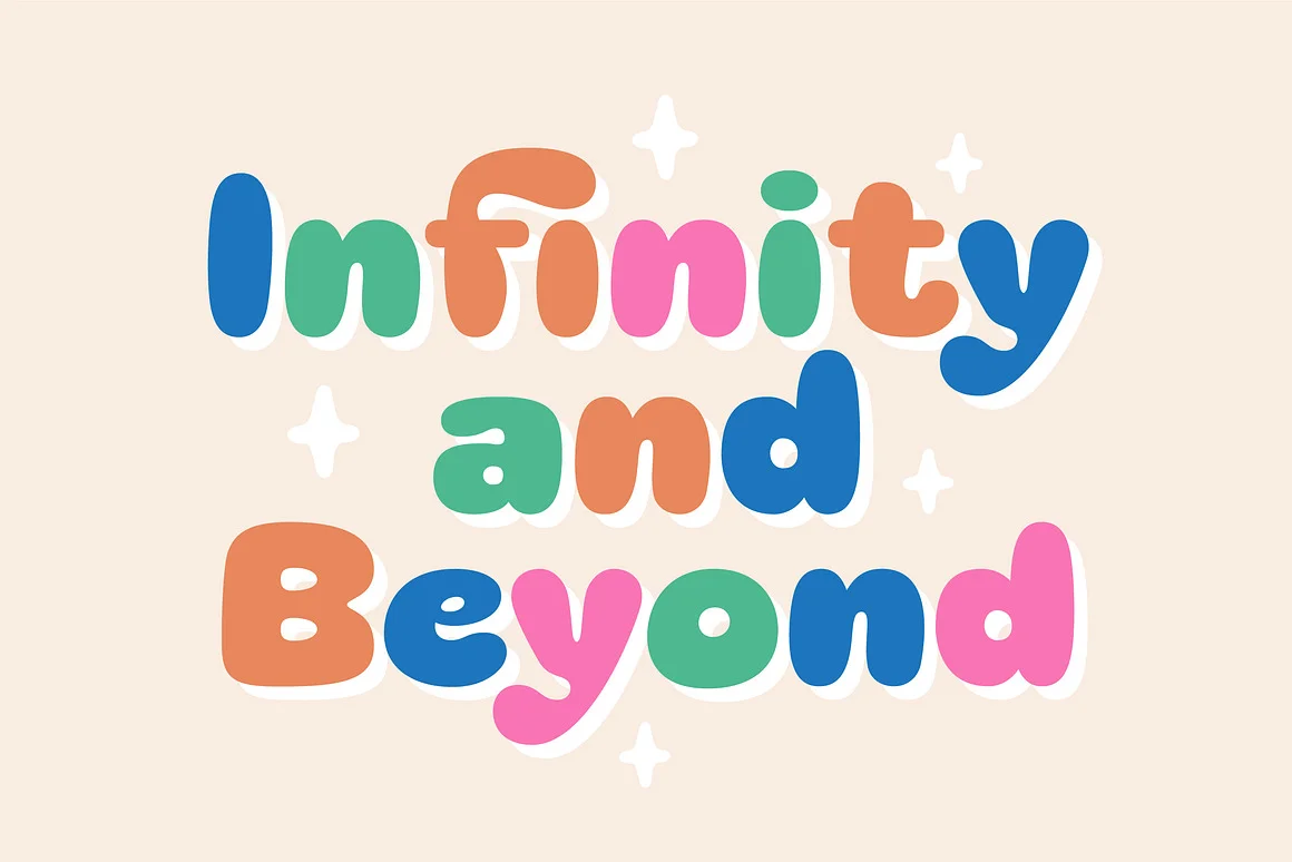 Griffin Morgan - Bubble Playful Font