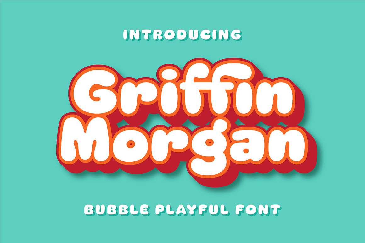 Griffin Morgan - Bubble Playful Font Free Download