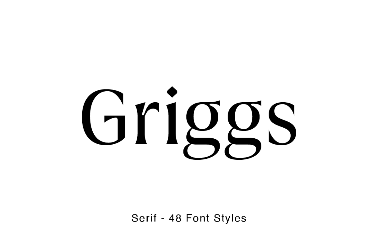 Griggs Serif Free Download Free Download