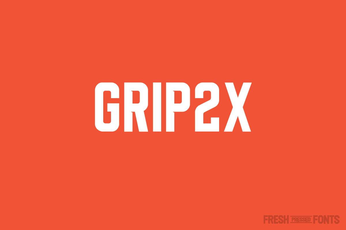 Grip2X | Regular + Oblique Free Download Free Download