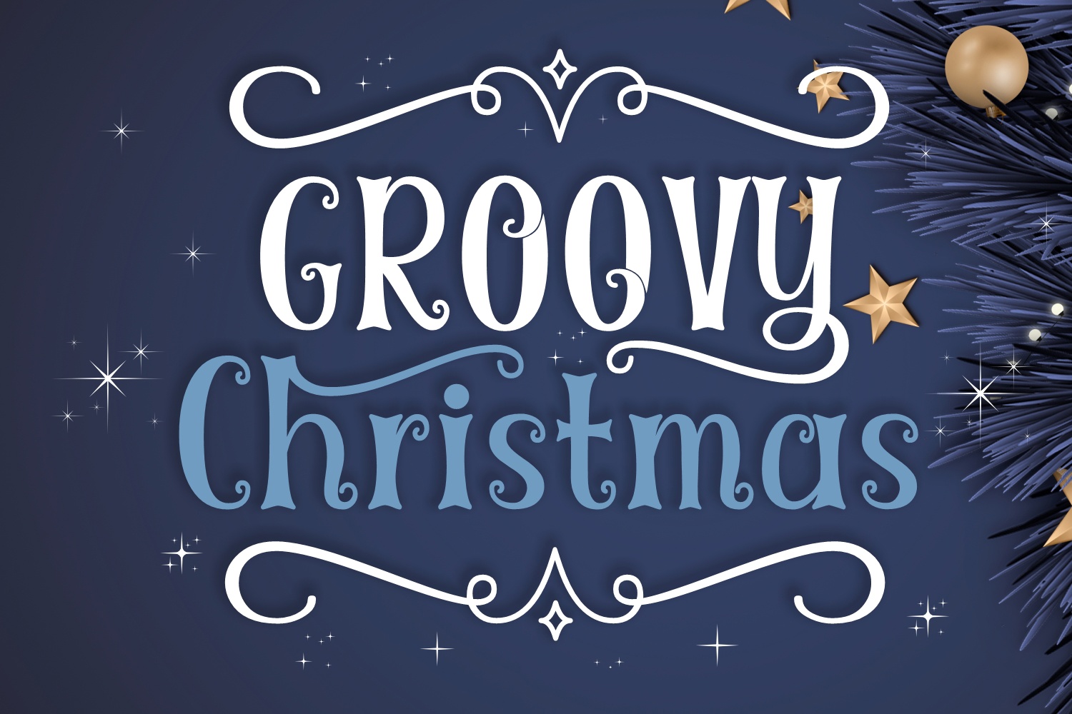 Groovy Christmas Font Free Download